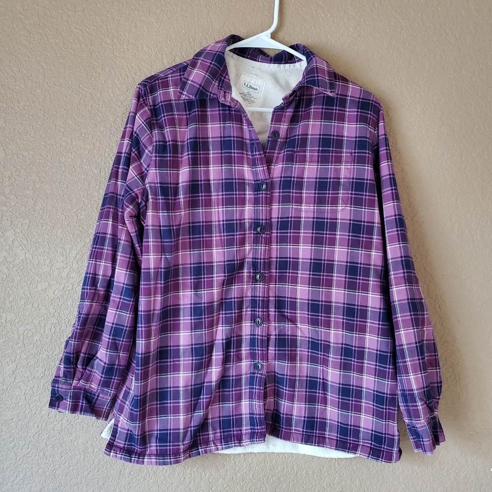 L.L. Bean Flannel with Fleece interior ❄